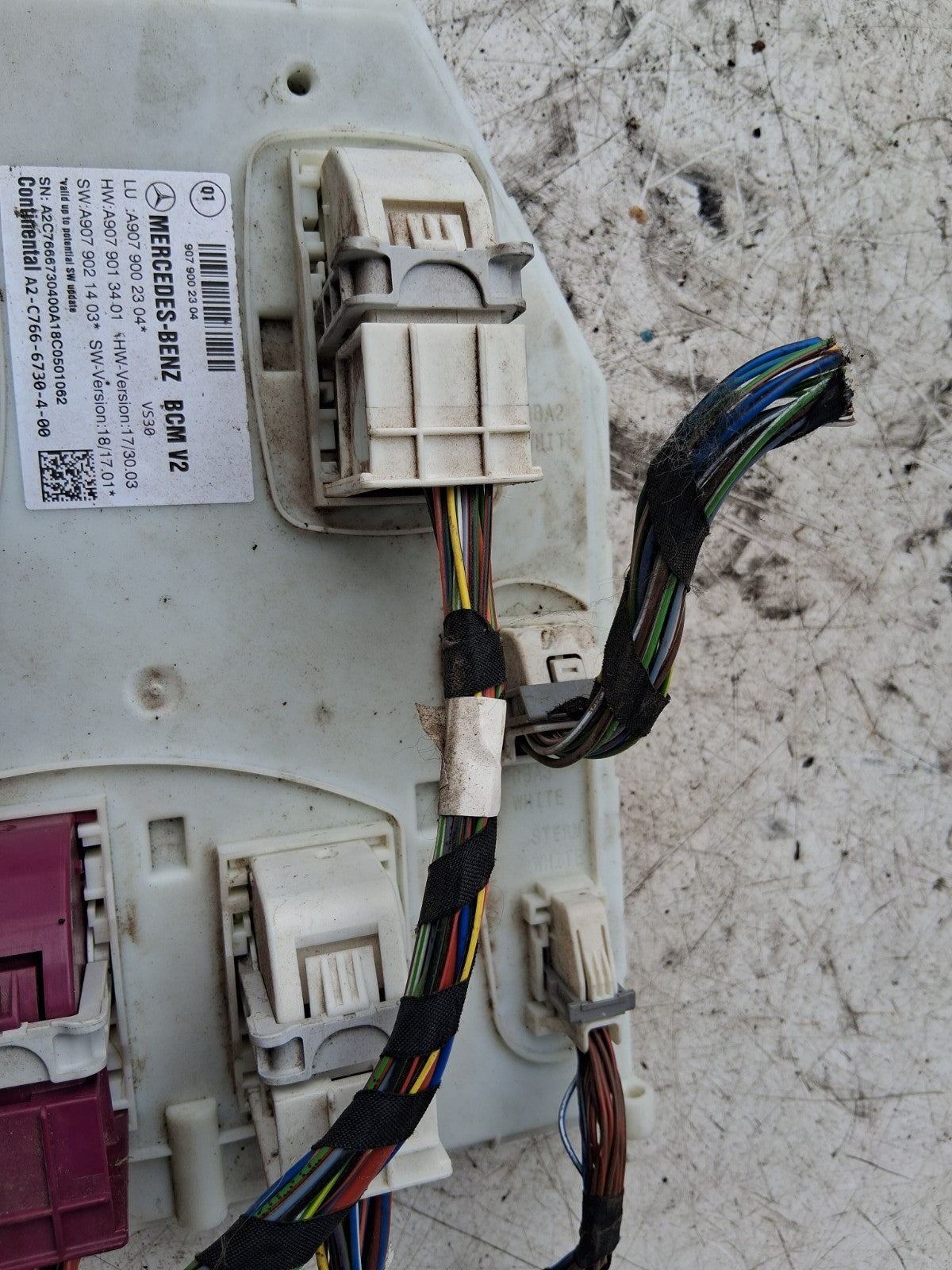 2021 MERCEDES BENZ SPRINTER W907 BCM BODY CONTROL MODULE A9079002304