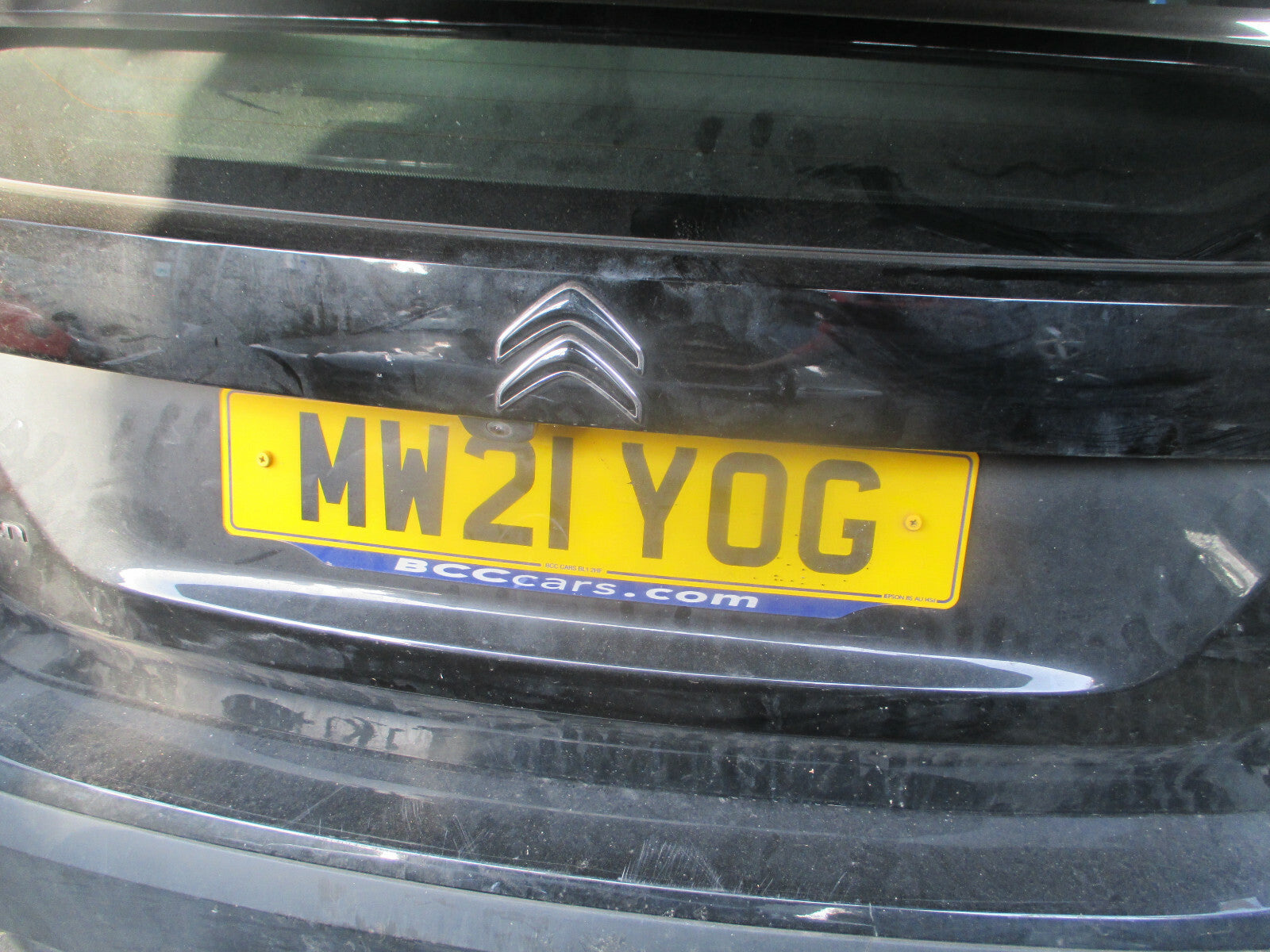 CITROEN C4 MK3 2021 REAR BOOTLID TAILGATE REVERSE PARKING CAMERA