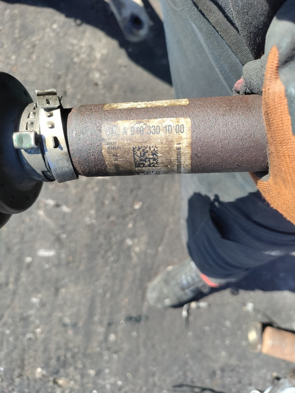 2021 MERCEDES SPRINTER W907 NS PASSENGER SIDE DRIVE SHAFT A9103301000