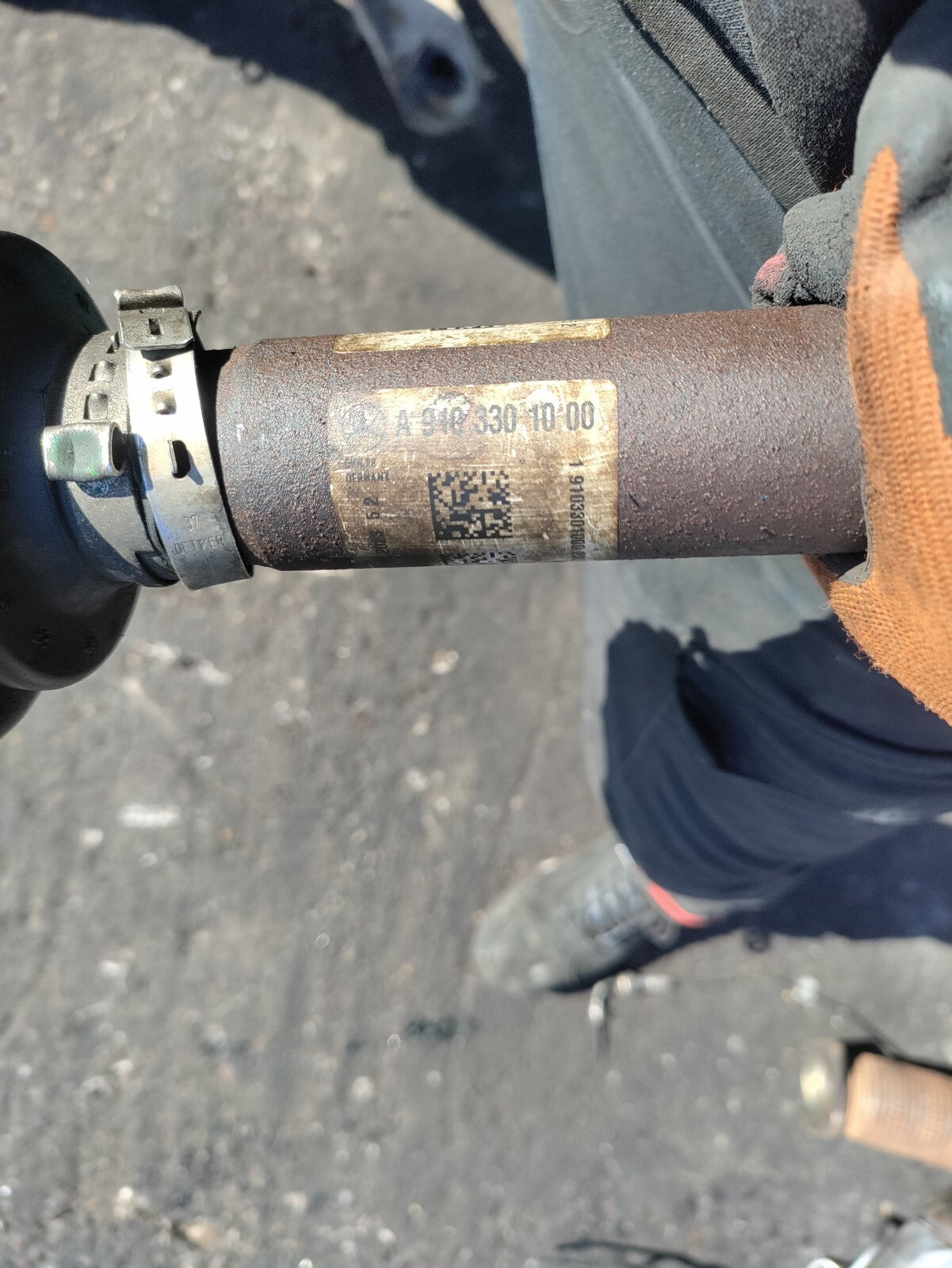 2021 MERCEDES SPRINTER W907 NS PASSENGER SIDE DRIVE SHAFT A9103301000