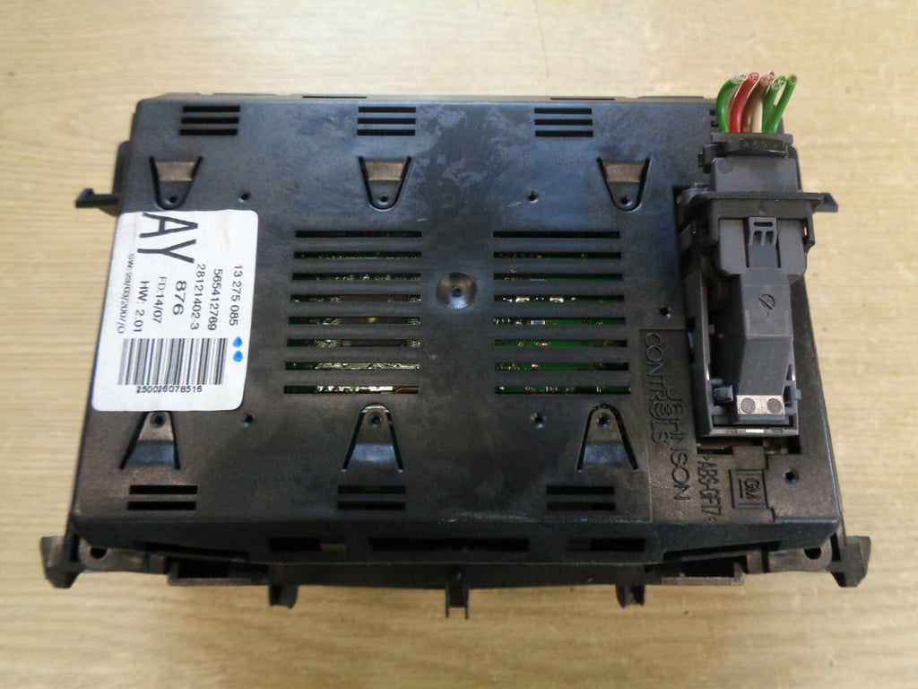 VAUXHALL ZAFIRA B MIDDLE CENTRE DASH CLOCK DISPLAY 13275085