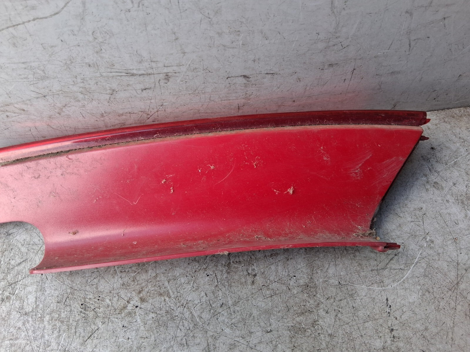 CITROEN C4 LA COUPE 2005 OSR DRIVER SIDE TOP LIGHT REAR REFLECTOR 9655863780