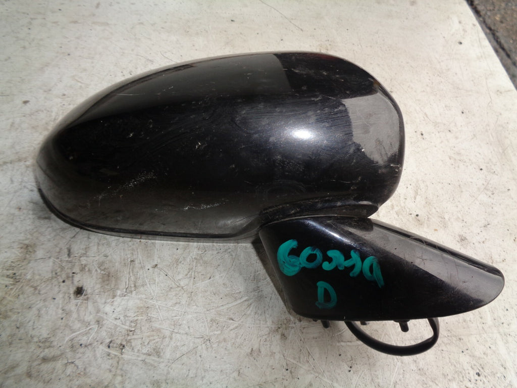 VAUXHALL CORSA D ELECTRIC WING MORROR OS DRIVER SIDE BLACK