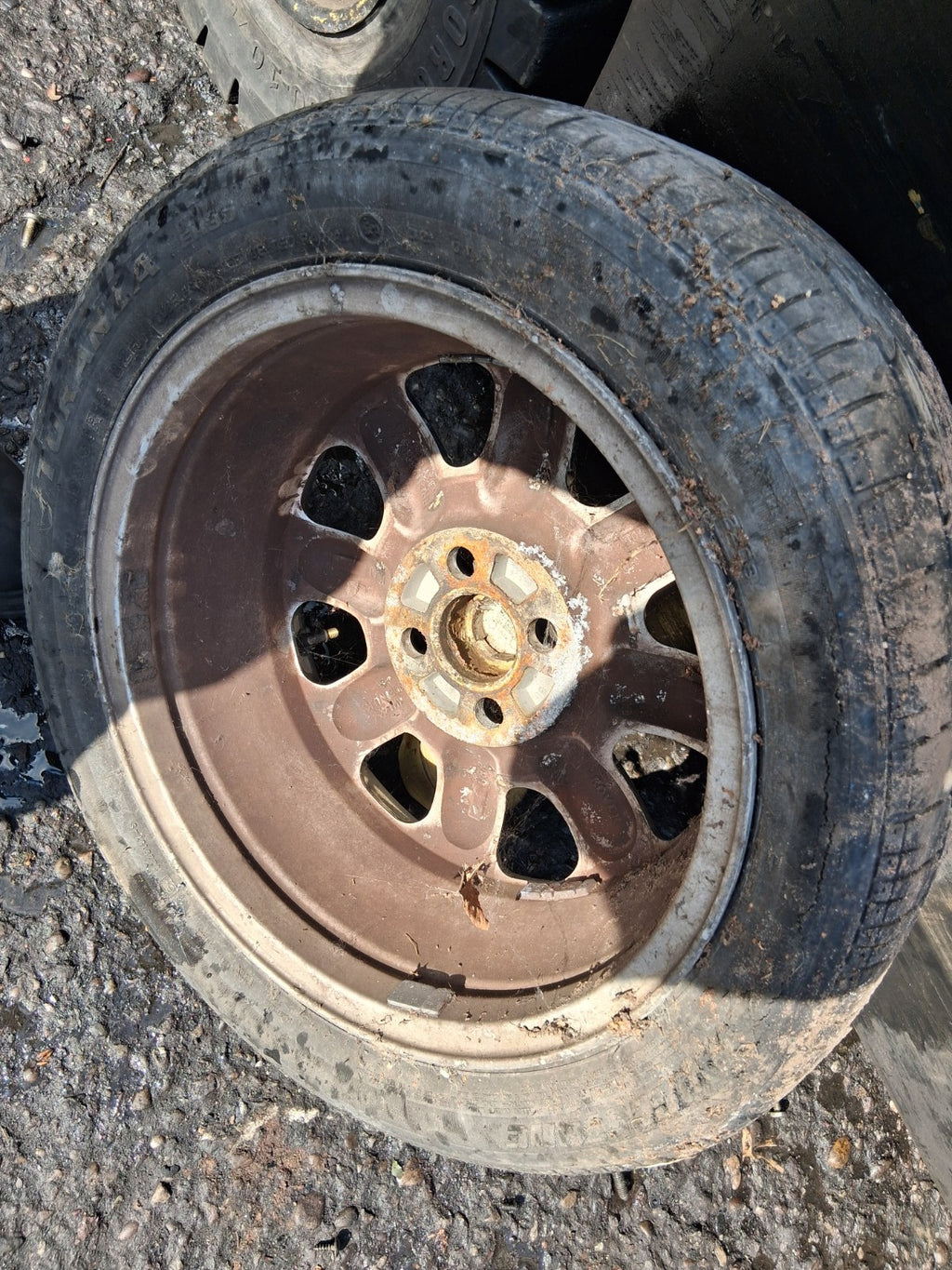 MG MGF 1996 MK1 15 INCH ALLOY WHEEL WITH TYRE 195/50R15