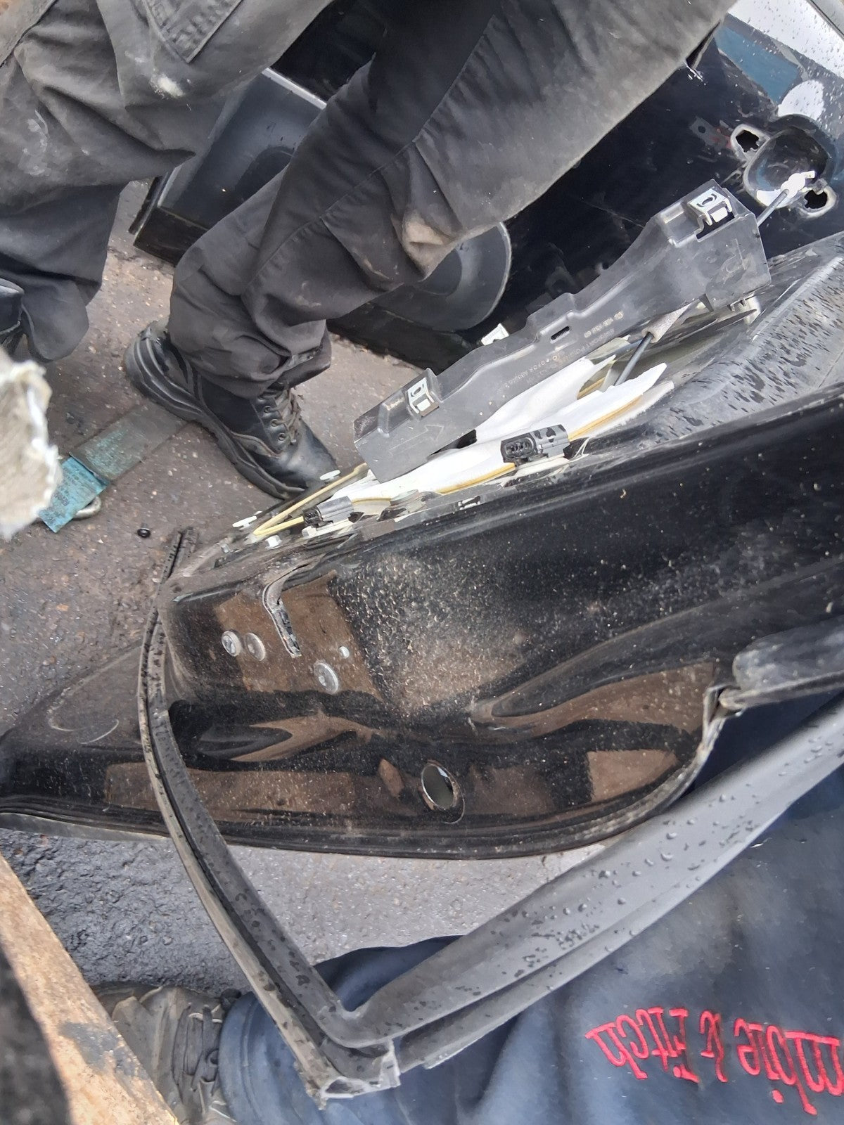 2021 CITROEN C3 MK3 OSF DRIVER SIDE FRONT RIGHT BARE DOOR BLACK