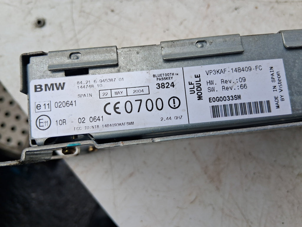 2004 BMW X3 E83 BLUETOOTH INTERFACE ECU MODULE 6945387