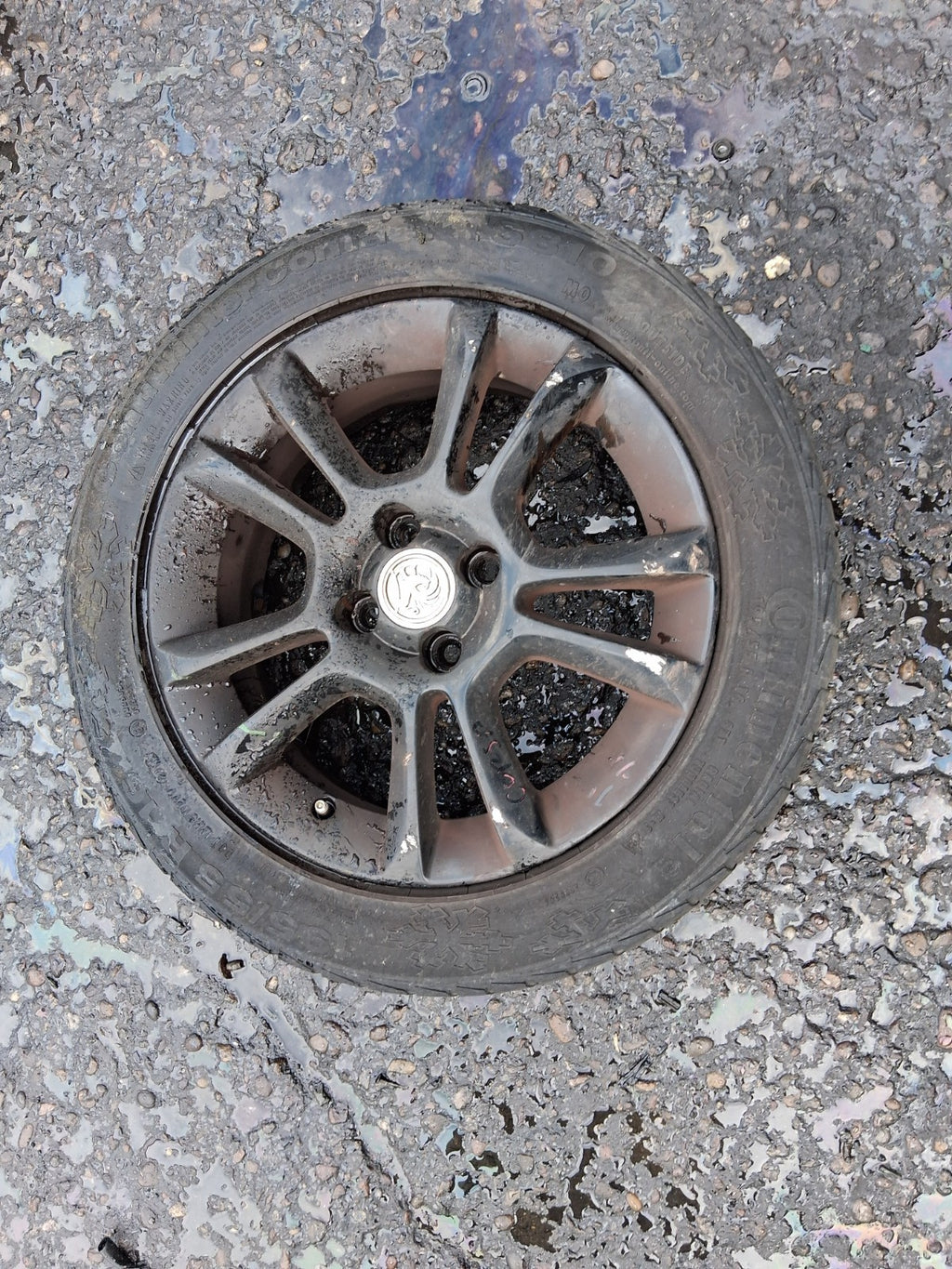 2011 VAUXHALL CORSA D 16 INCH ALLOY WHEEL WITH TYRE 195/55R16