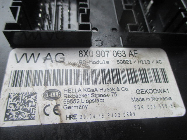 2018 AUDI A1  8X DRIVER SUDE AIR VENT 8X0907063AF