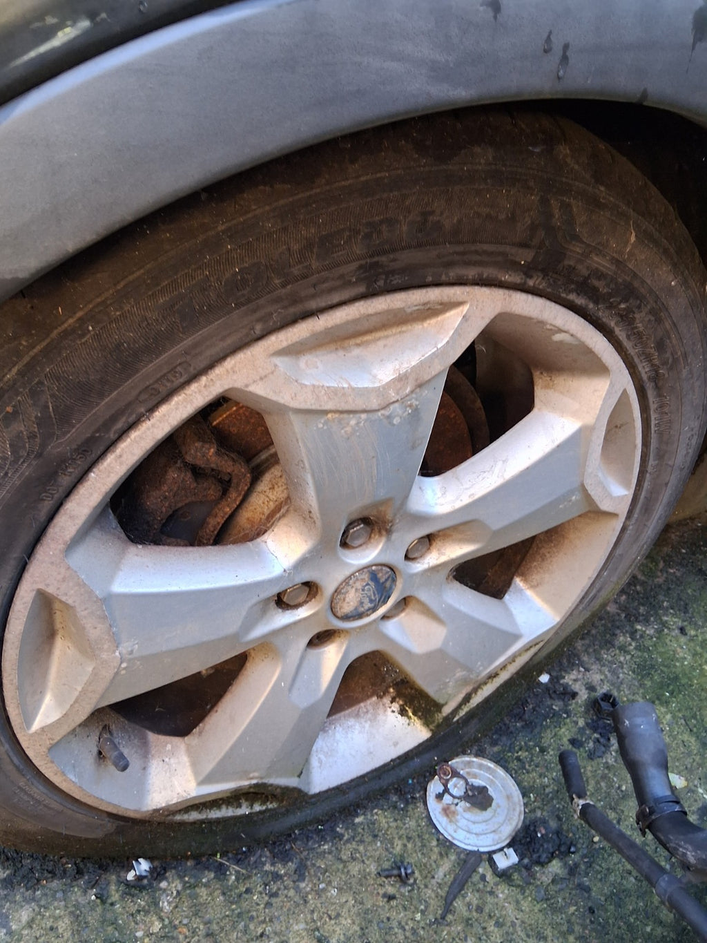 2009 FORD KUGA MK1 18 INCH ALLOY WHEEL WITH TYRE 235/50R18
