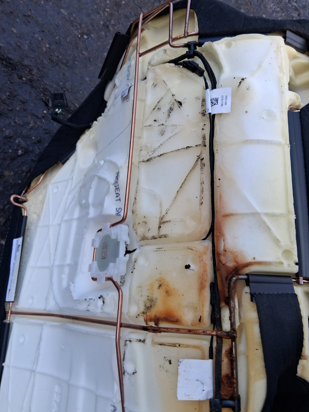 2024 AUDI A1 S LINE MK2 GB REAR SEATS LOWER BASE ONLY