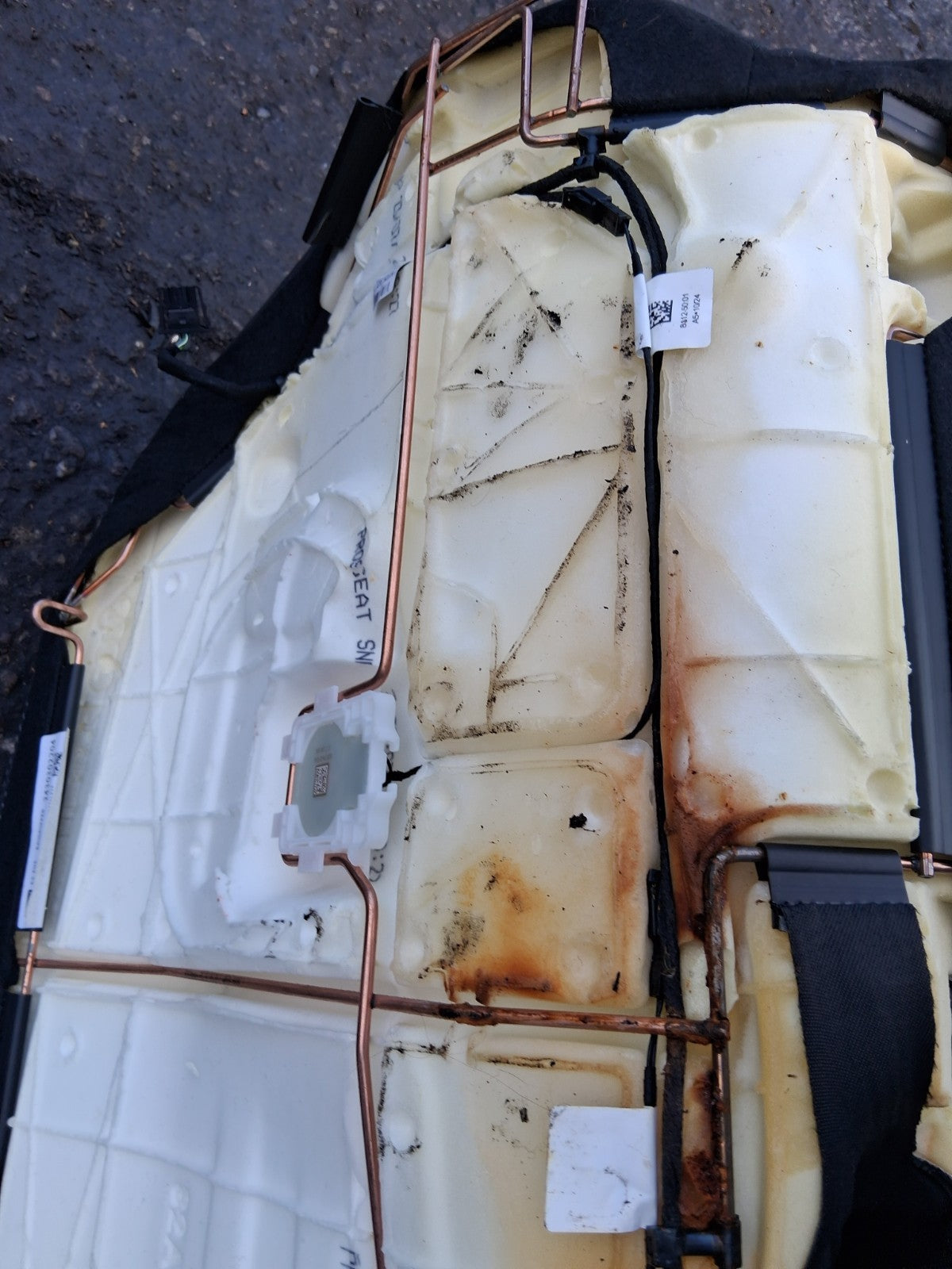 2024 AUDI A1 S LINE MK2 GB REAR SEATS LOWER BASE ONLY