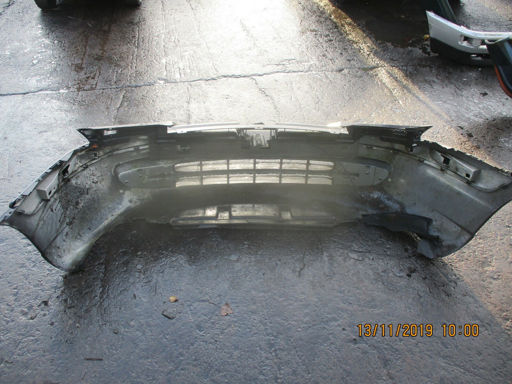 CITROEN C8 2004 COMPLETE FRONT PLASTIC BUMPER WITH CENTRE GRILL IN BLACK