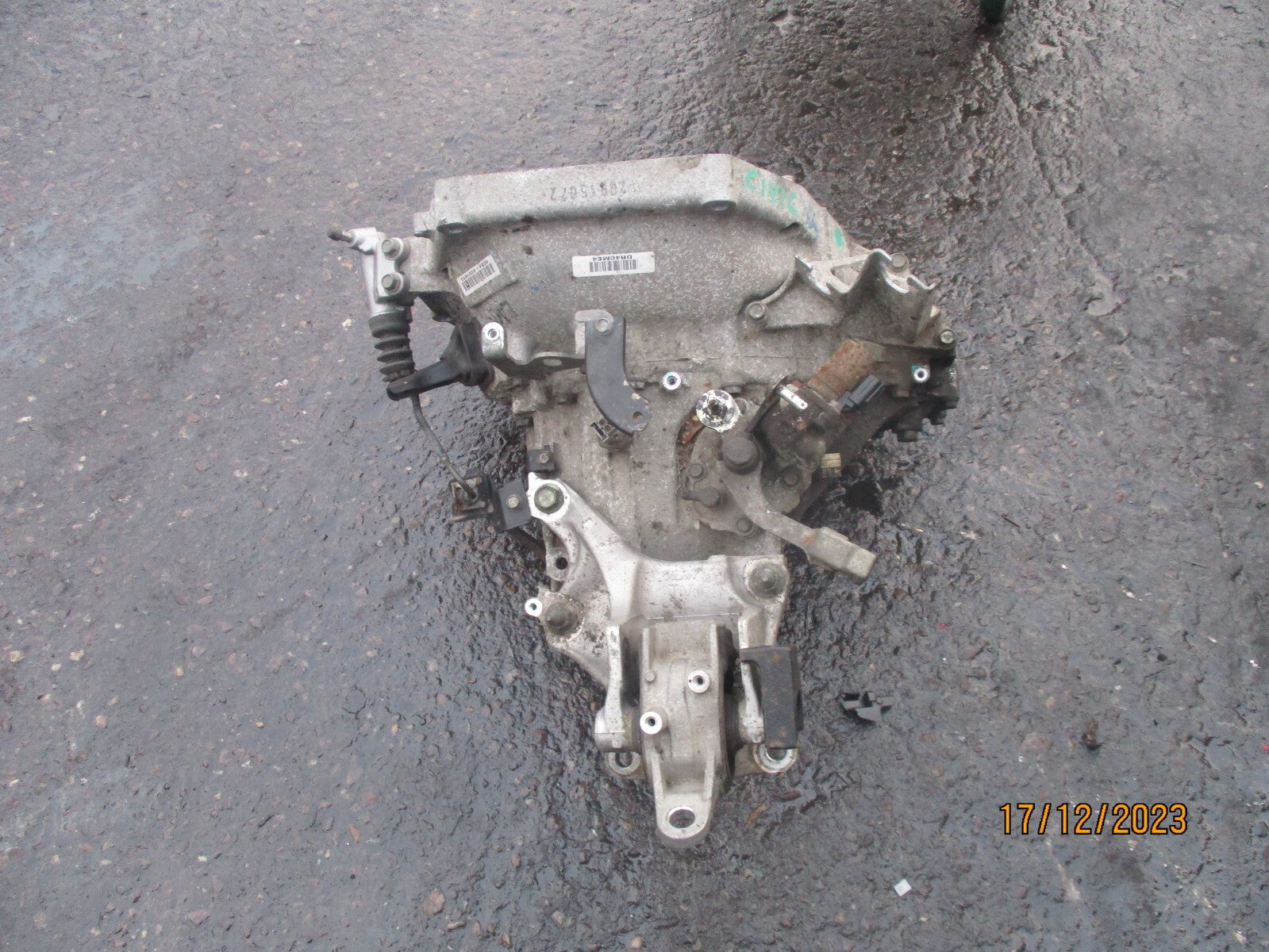 HONDA CIVIC MK9 2013 1.8 PETROL 6 SPEED MANUAL GEARBOX DR4CME4