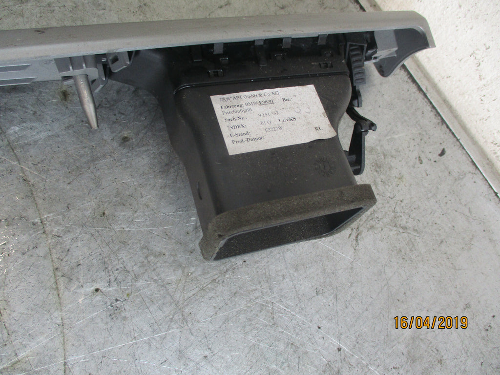 BMW 3 SERIES E90 DASH DASHBOARD AND CENTRE AIR VENT TRIM