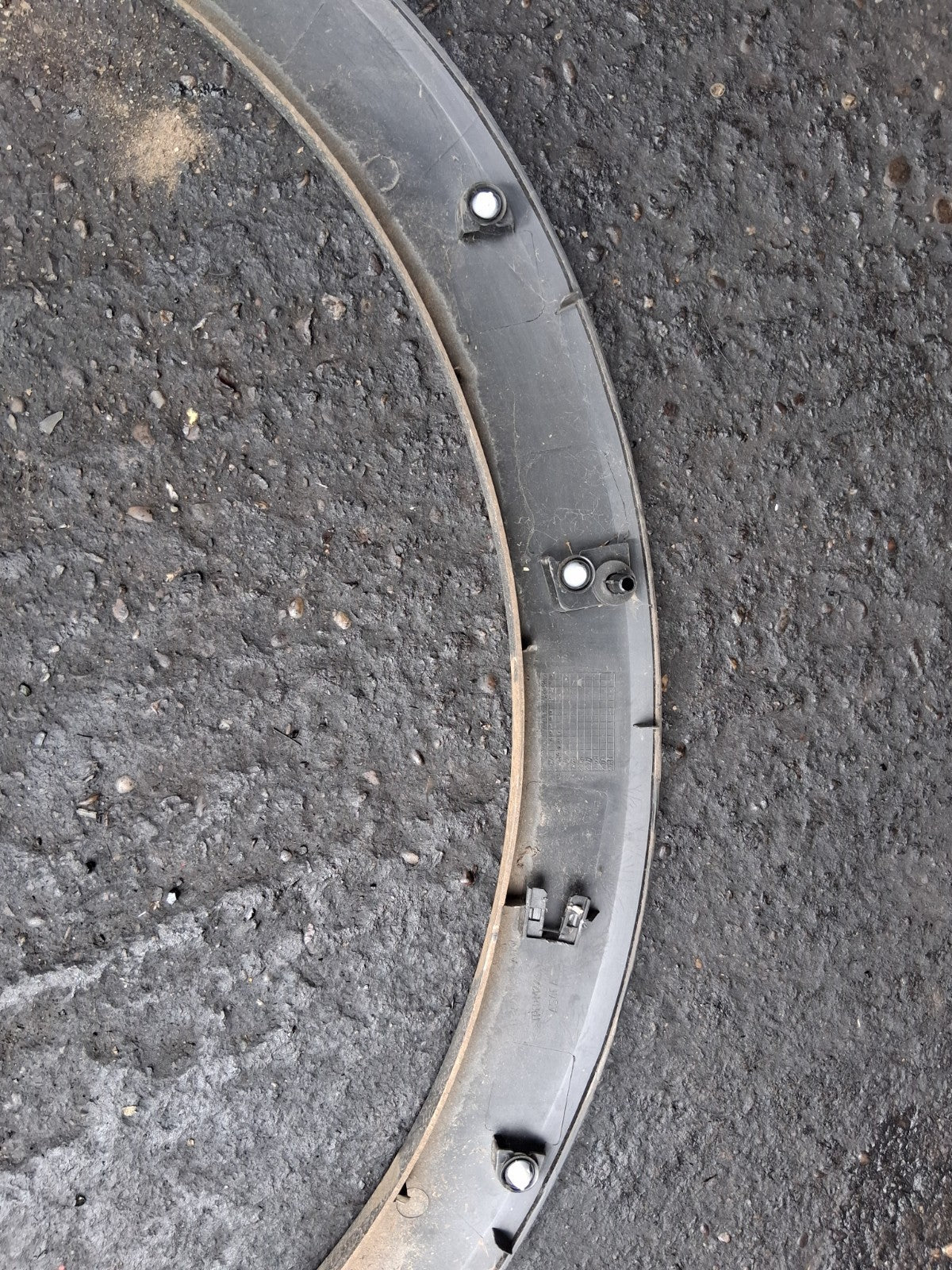 2023 FORD TRANSIT 350 MK8 OSR DRIVER SIDE REAR WHEEL ARCH TRIM BK31V280K96