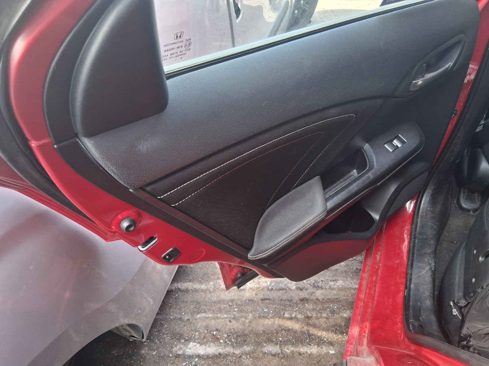 2016 HONDA CIVIC MK9 HATCHBACK NSR PASSENGER REAR LEFT DOOR CARD PANEL