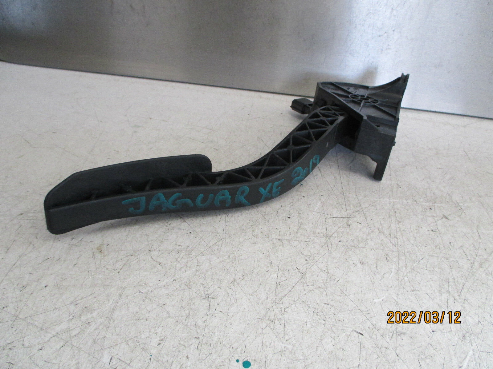 2019 JAGUAR XE DIESEL ACCELERATOR THROTTLE PEDAL GX739F836CB