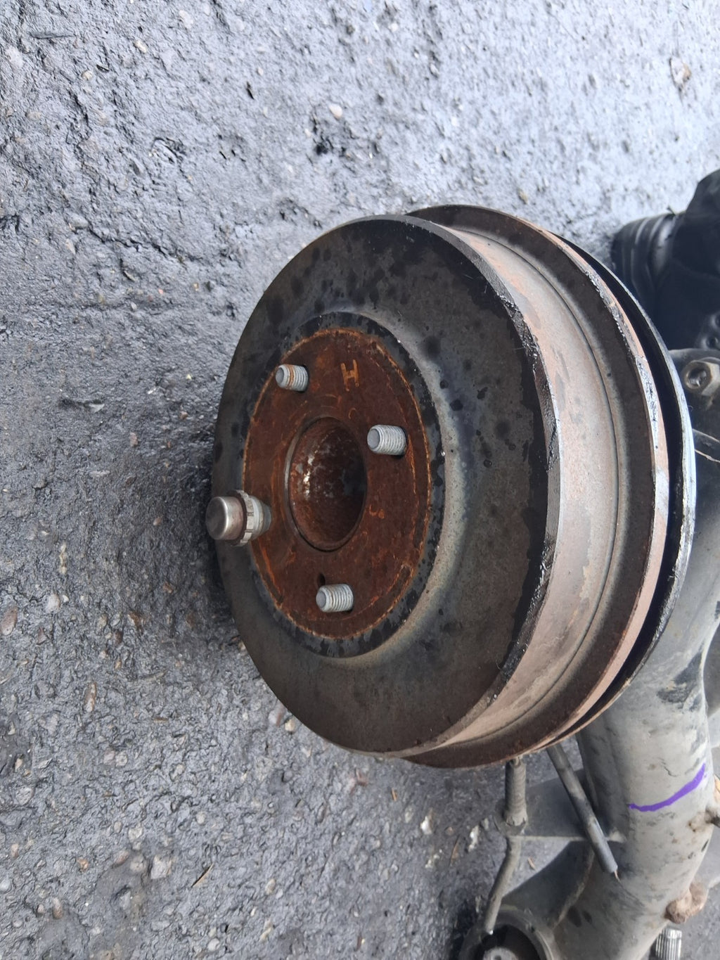 2021 FORD ECOSPORT MK2 1.0 PETROL REAR AXLE DISC TYPE