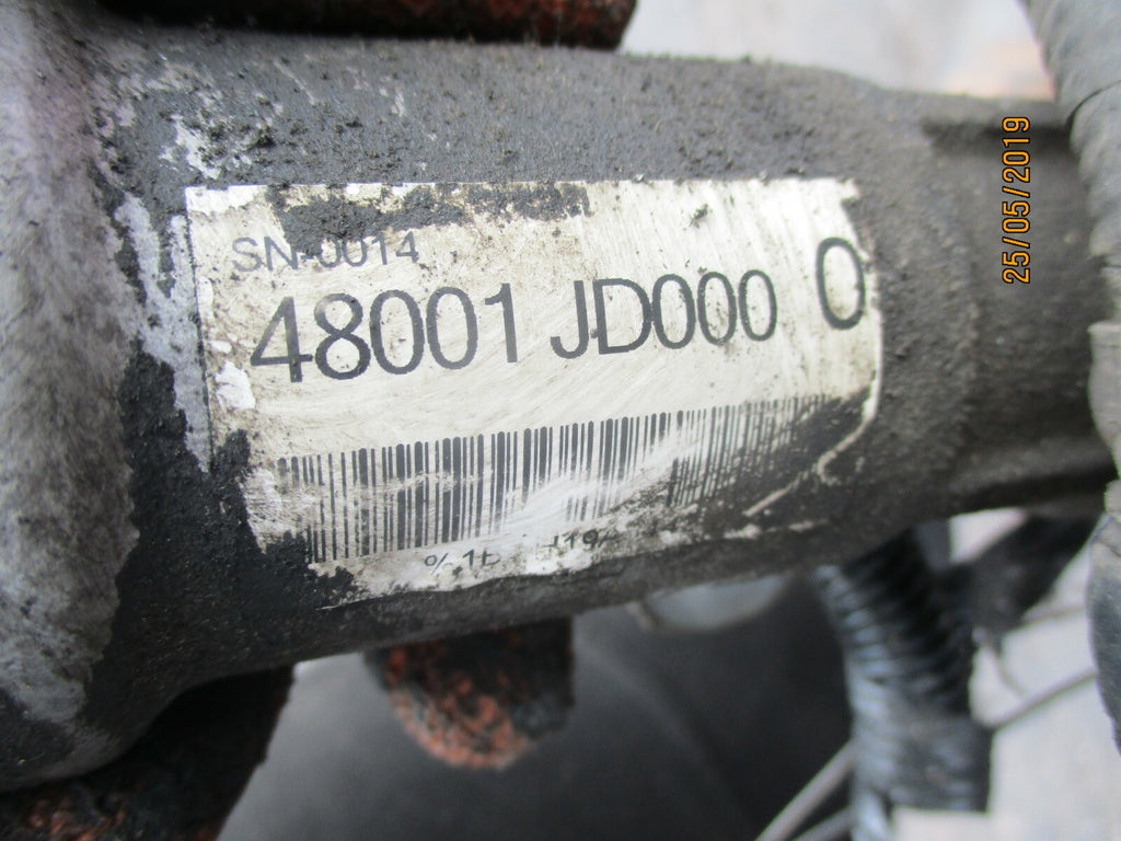NISSAN QASHQAI J10  STEERING RACK 48001JD000