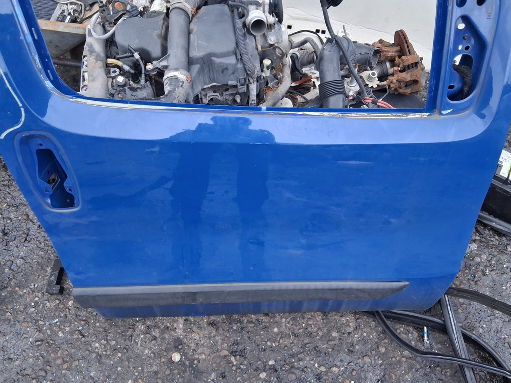 2016 FIAT FIORINO OSF DRIVER SIDE FRONT RIGHT BARE DOOR BLUE