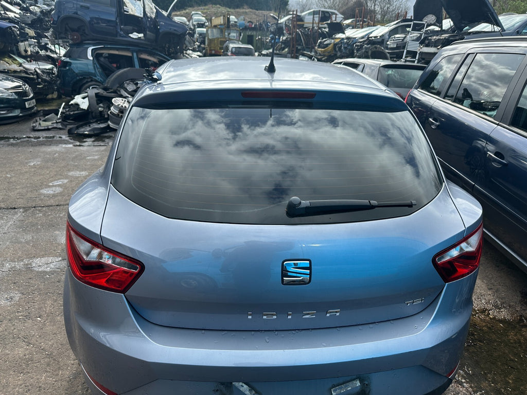 2016 SEAT IBIZA MK4 3 DOOR REAR BOOTLID HATCHBACK BOOTLID LY7H AKOYA SILVER