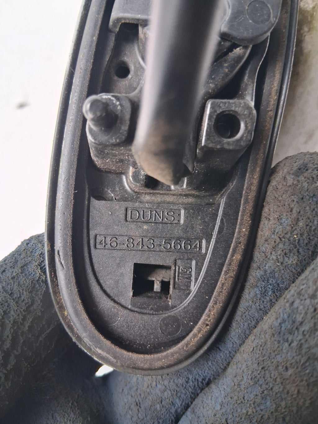 VAUXHALL CORSA D 2011 OSF OFF RIGHT DRIVER SIDE FRONT DOOR WING MIRROR 468435664