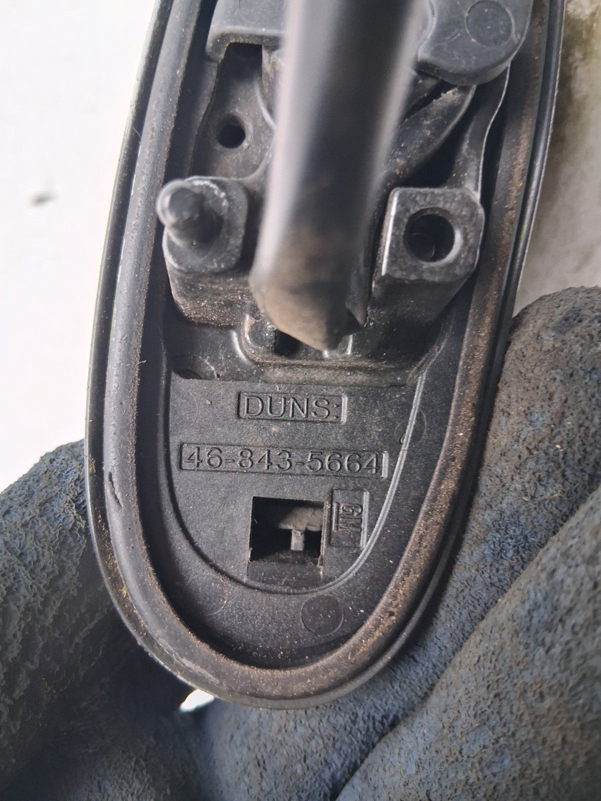 VAUXHALL CORSA D 2011 OSF OFF RIGHT DRIVER SIDE FRONT DOOR WING MIRROR 468435664