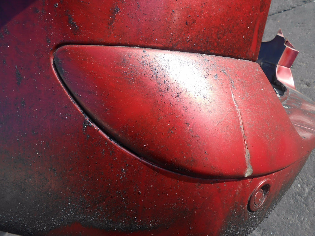 RENAULT LAGUNA 2005 2 MK2 ESTATE REAR BUMPER BURGUNDY RED