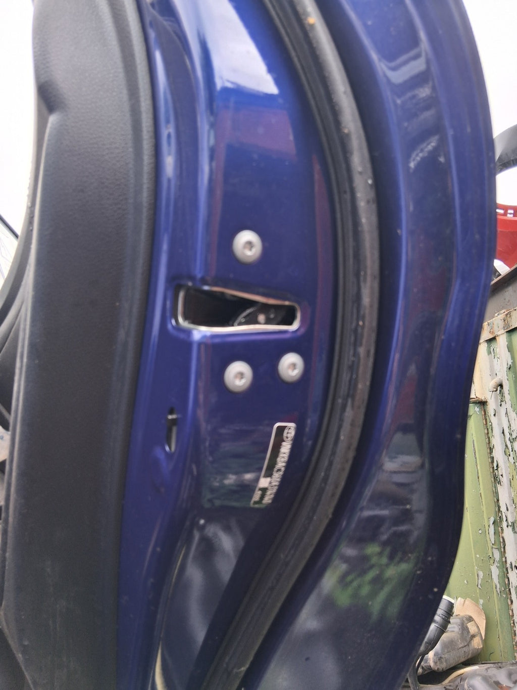 2023 TOYOTA YARIS MK4 OSR DRIVER SIDE REAR RIGHT DOOR LOCK MECHANISM