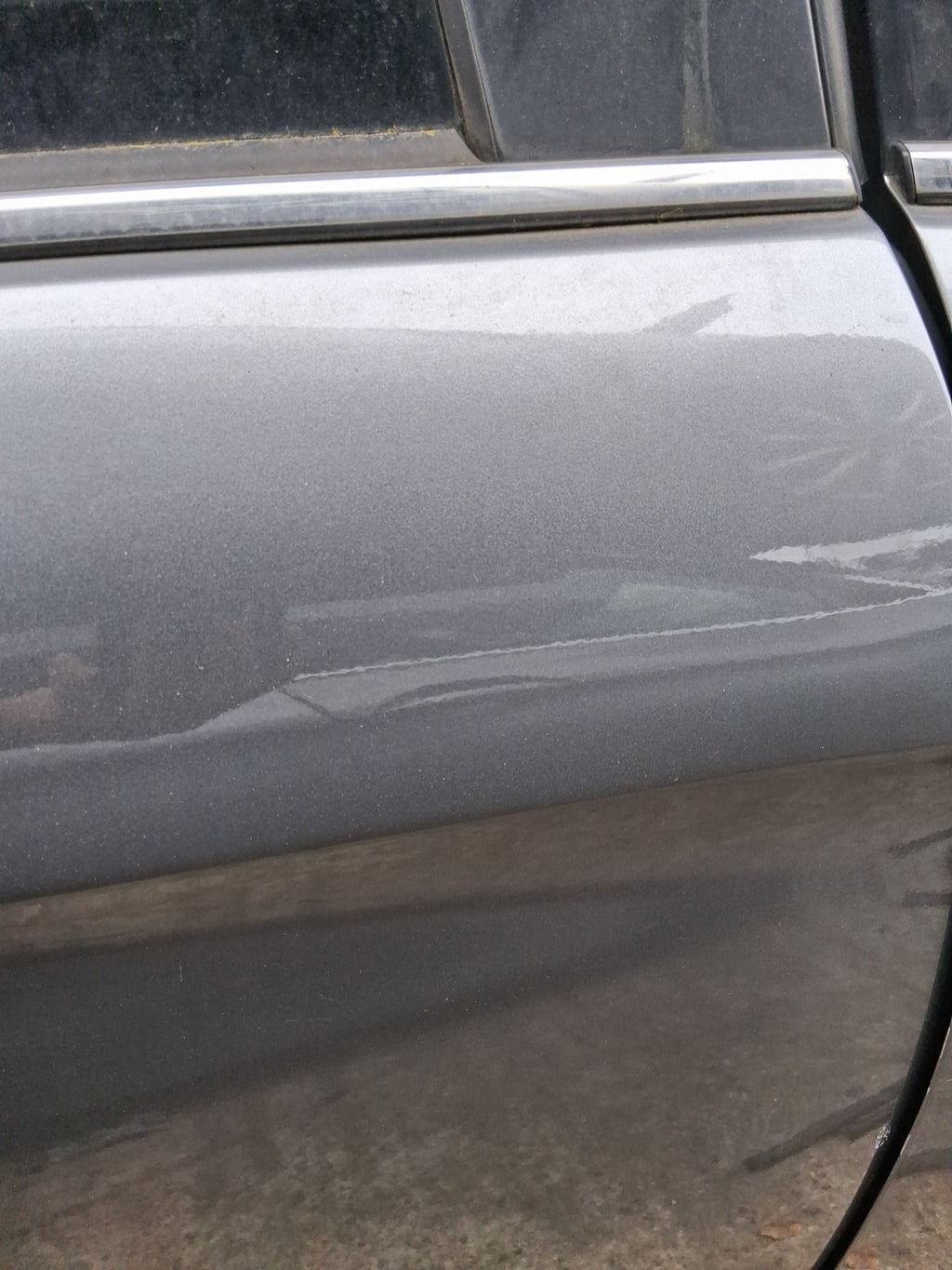 2020 MITSUBISHI ASX OSR DRIVER SIDE REAR RIGHT BARE DOOR TITANIUM GREY METALLIC