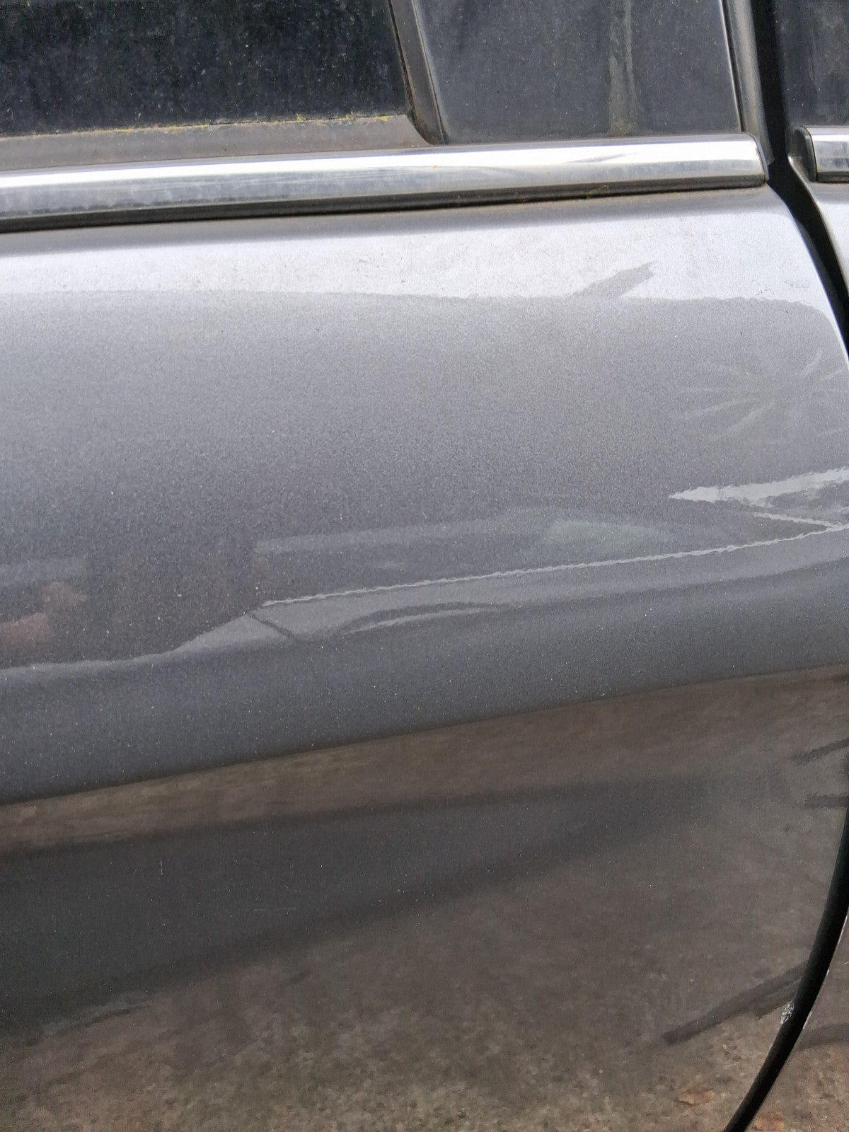 2020 MITSUBISHI ASX OSR DRIVER SIDE REAR RIGHT BARE DOOR TITANIUM GREY METALLIC