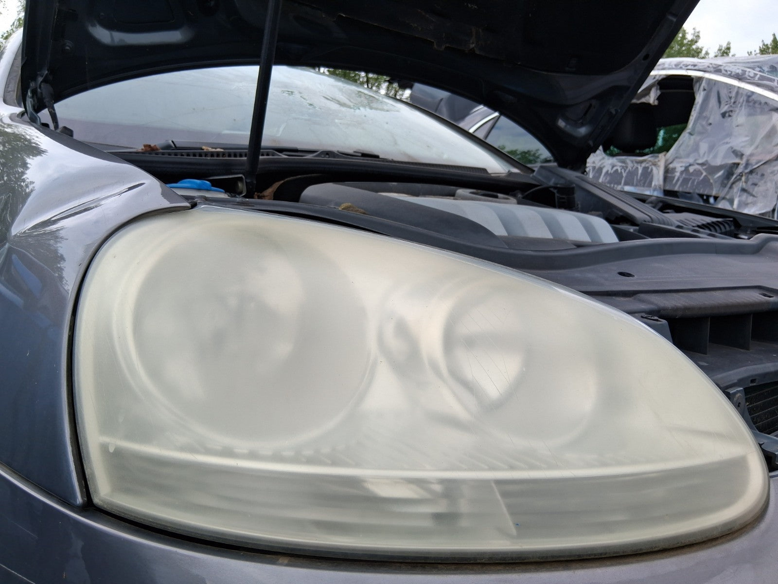 2007 VW VOLKSWAGEN GOLF MK5 OSF DRIVER SIDE FRONT RIGHT HEADLIGHT