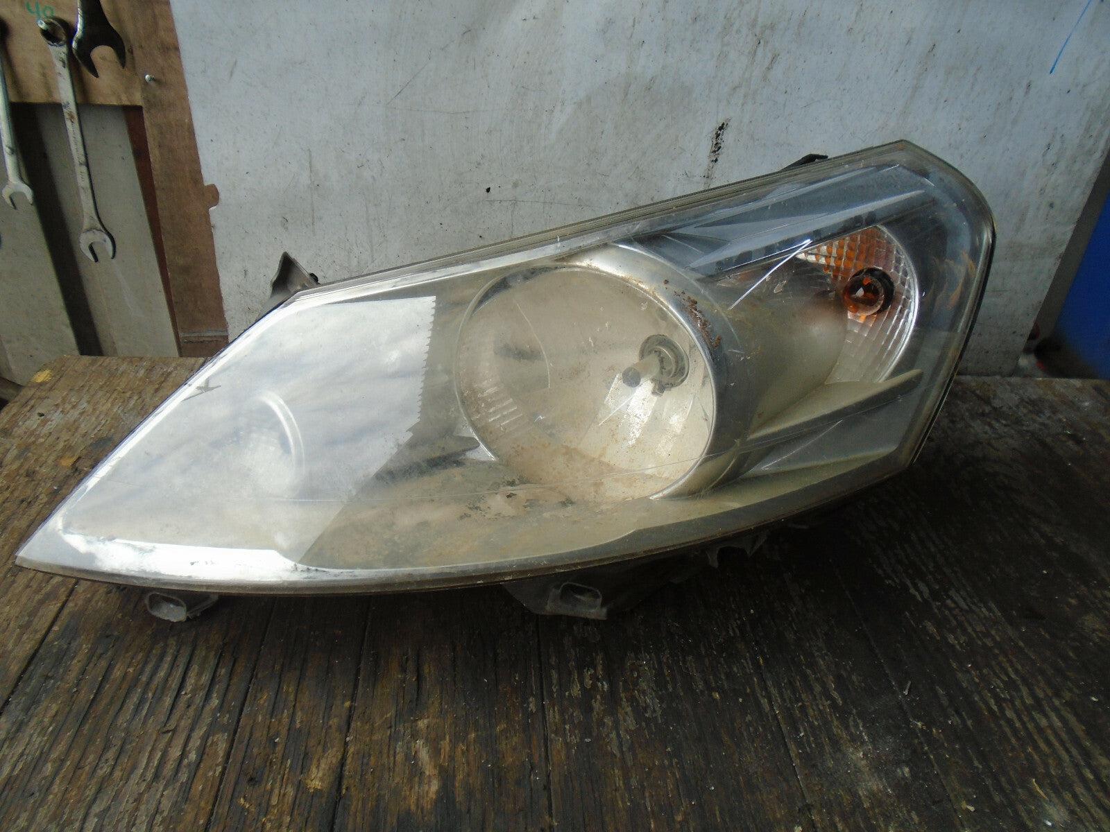 CITROEN DISPATCH MK2 2014 NS PASSENGER SIDE HEADLIGHT 1401368580