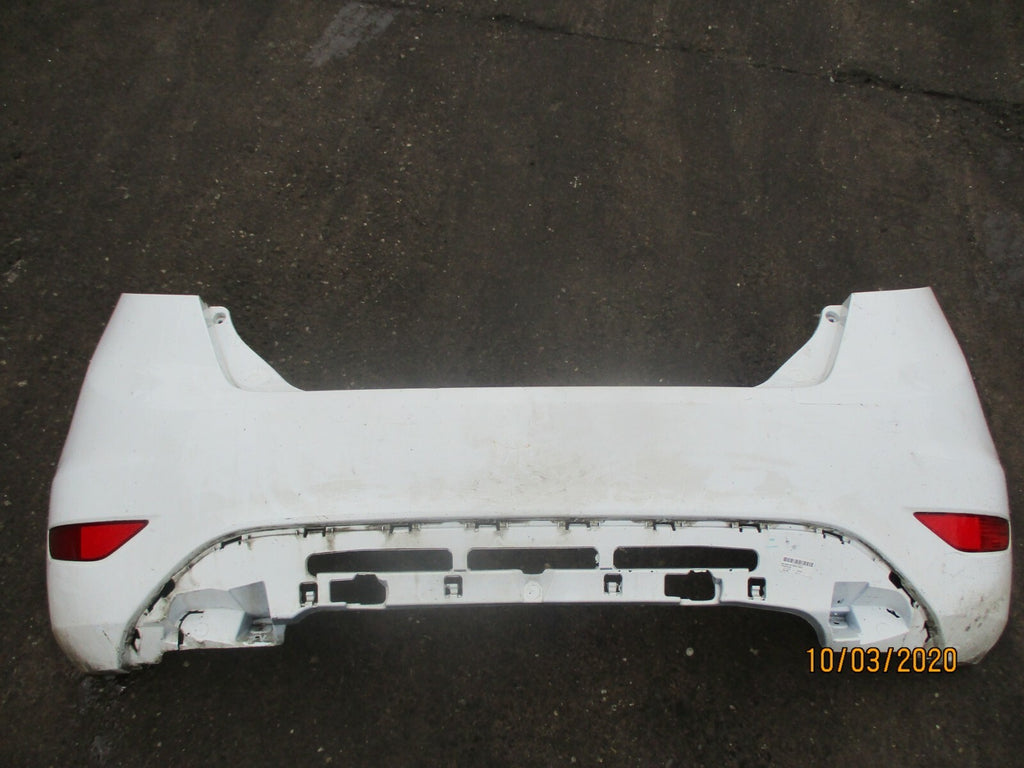 FORD FIESTA MK7.5 2017 FACELIFT REAR BUMPER WHITE