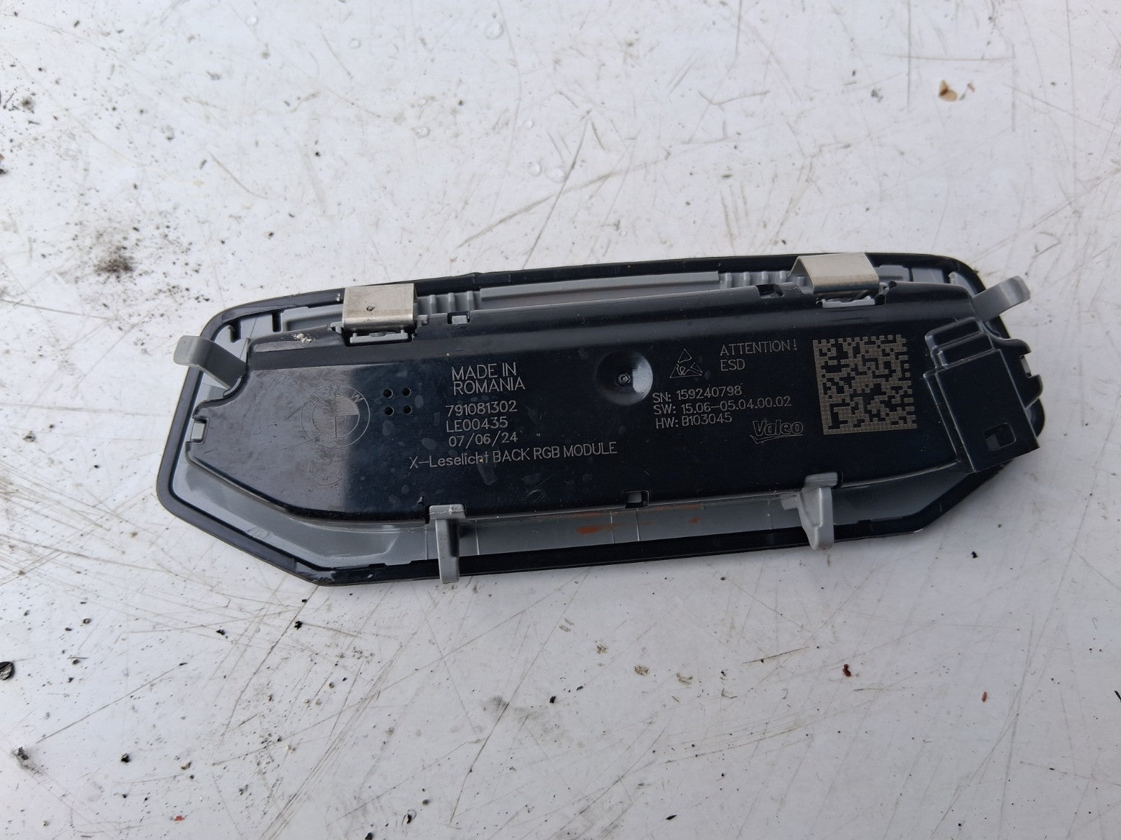 2024 BMW 2 SERIES F44 COUPE REAR INTERIOR ROOF READING COURTESY LIGHT 791081302