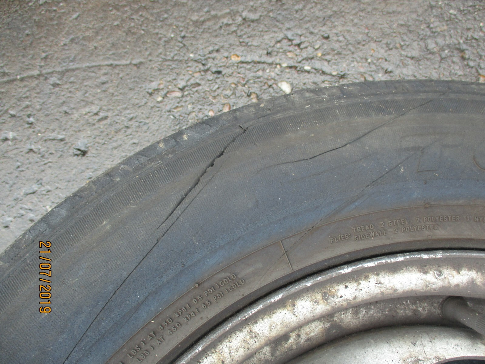 FORD TRANSIT MK7 SPARE STEEL WHEEL & TYRE 5 STUD 15 INCH TOYO 195/70 R15