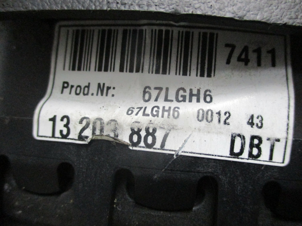 VAUXHALL VECTRA C 2008 STEERING AIRBAG SAFETY BAG ASSEMBLY UNIT 13203887