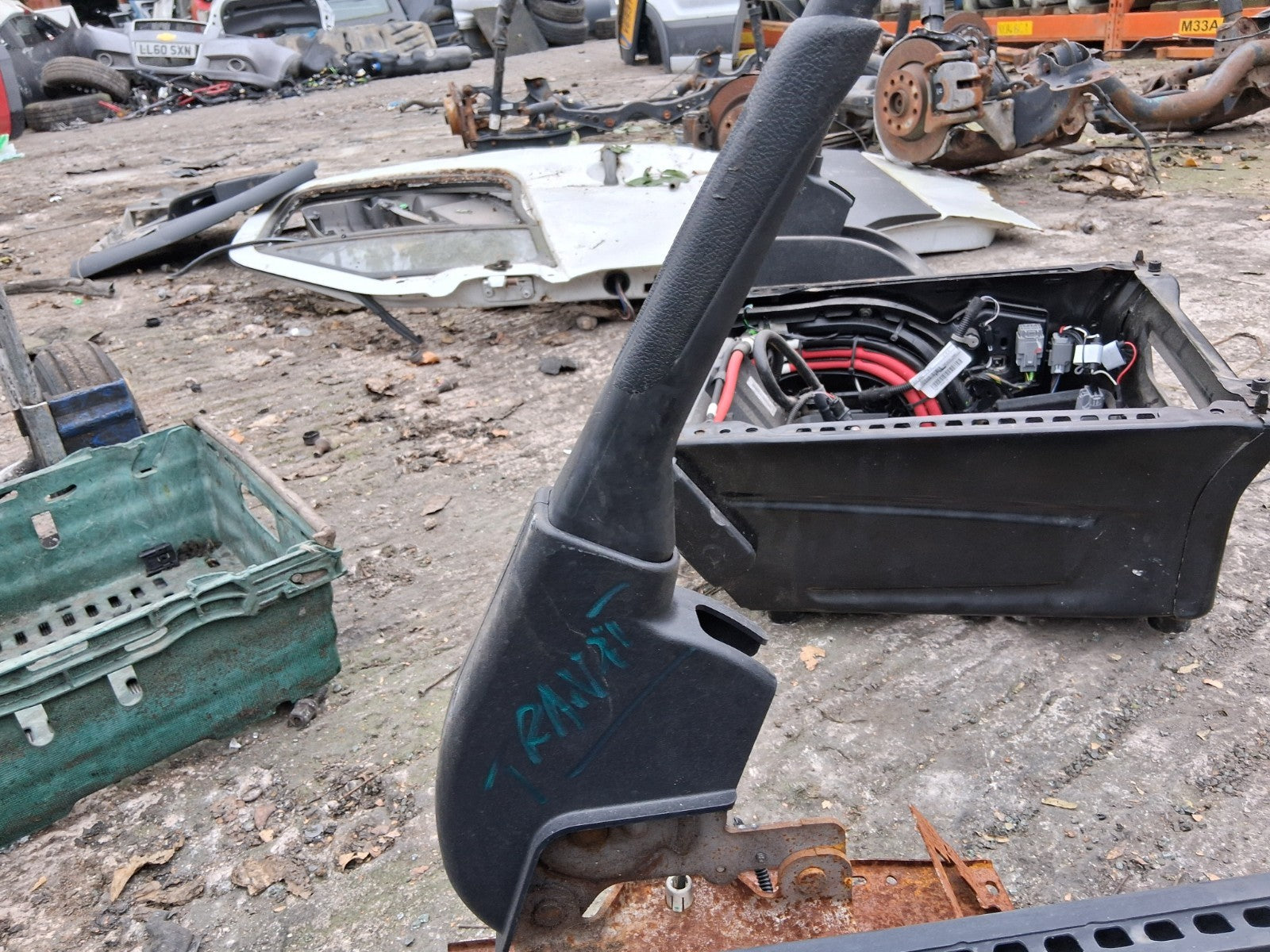 2021 FORD TRANSIT 350 MK8 OSF DRIVER SIDE FRONT SEAT METAL BASE