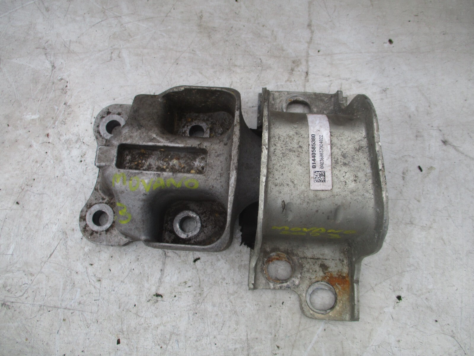 2023 VAUXHALL MOVANO 2.2 HDI DIESEL ENGINE MOUNT 01440585380