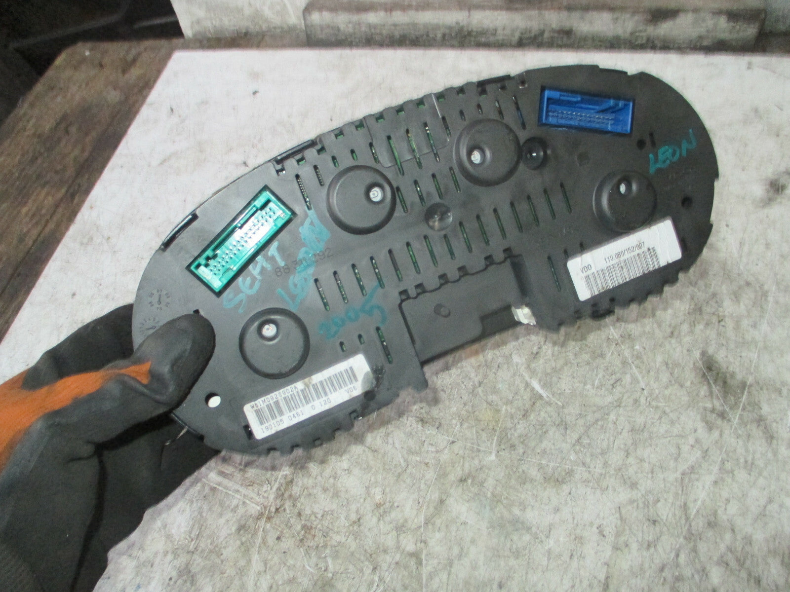 SEAT LEON 2005 1.8 SPEEDOMETER INSTRUMENT CLUSTER