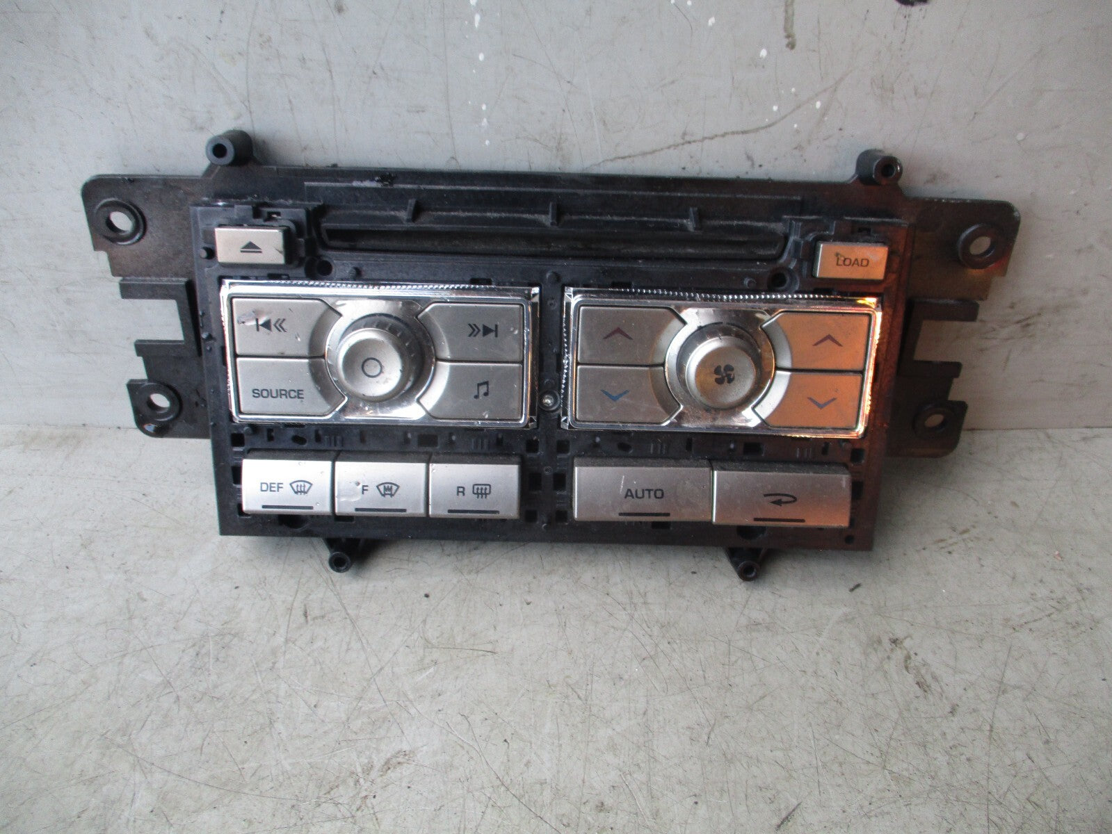 2009 JAGUAR XF X250 HEATER CLIMATE CONTROL SWITCH PANEL 8X2318C858AG