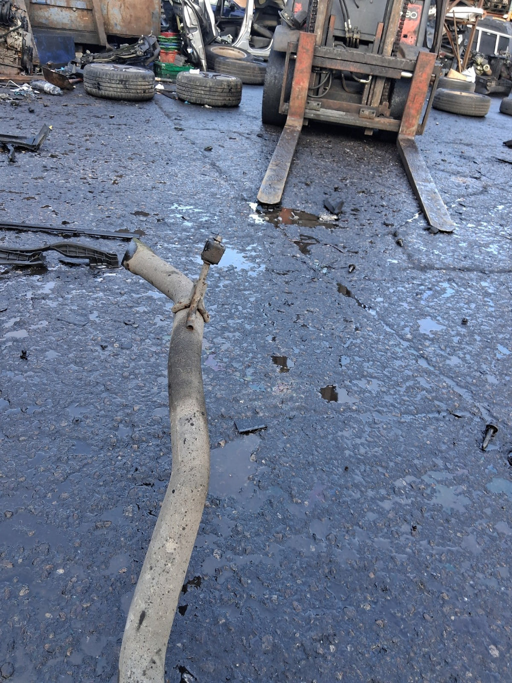 2013 TOYOTA ESTIMA MK3 EXHAUST BACK BOX FLEXI PIPE
