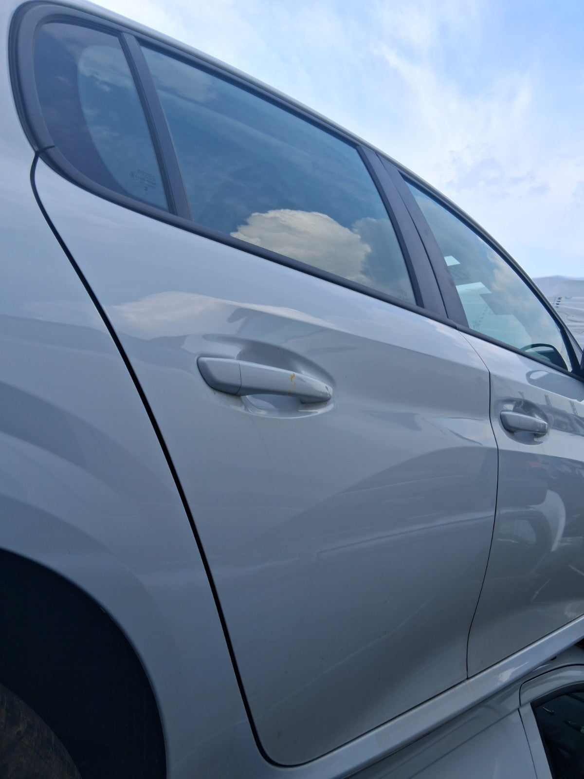 PEUGEOT 208 MK2 2025 OSR DRIVER SIDE REAR BARE DOOR BLANC WHITE ESU