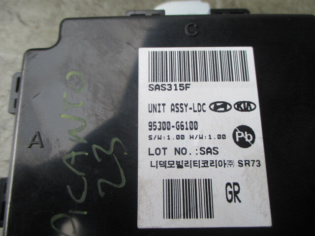 2023 KIA PICANTO MK3 1.O PETROL LDC CONTROL MODULE UNIT 95300G6100