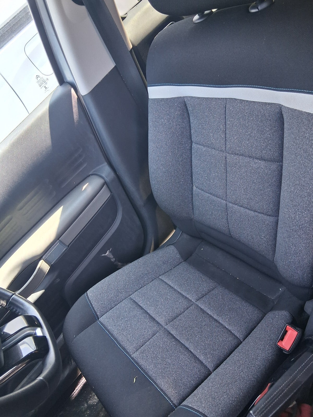 2020 CITROEN C4 CACTUS OSF DRIVER SIDE FRONT RIGHT COMPLETE SEAT FABRIC