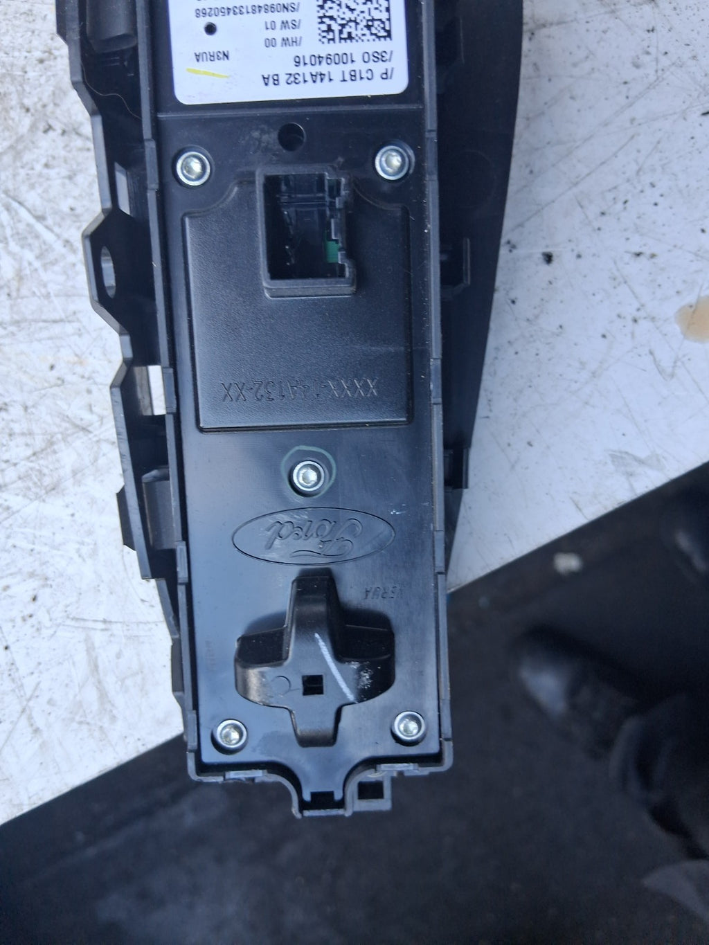 2014 FORD FIESTA MK7 OSF DRIVER SIDE FRONT RIGHT WINDOW SWITCH C1BT14A132BA
