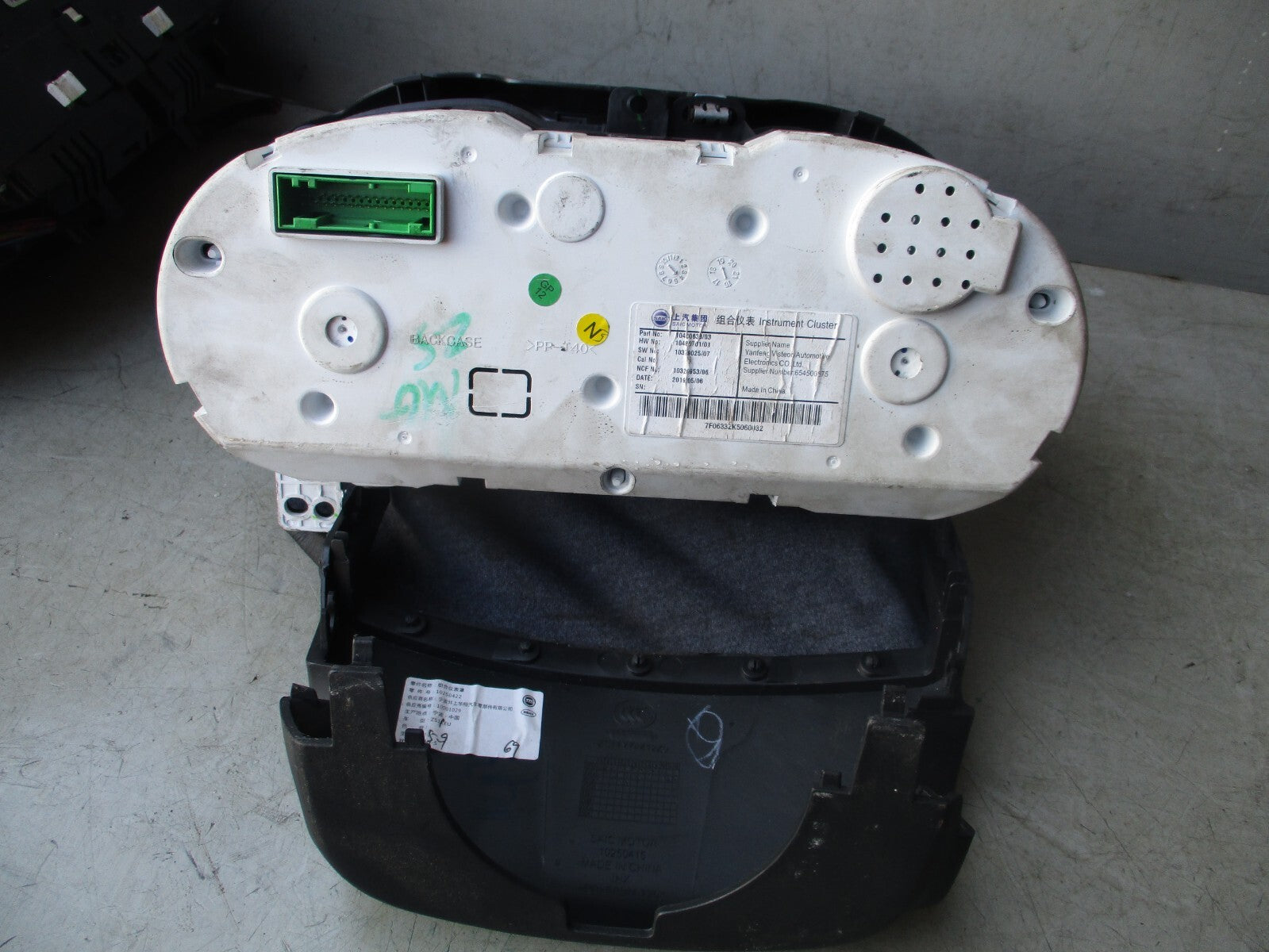 MG ZS MK2 SPEEDO SPEEDOMETER INSTRUMENT CLUSTER