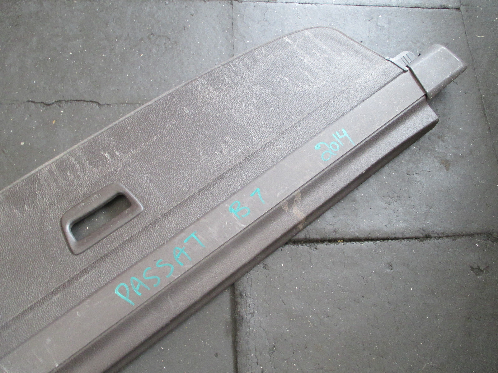VW VOLKSWAGEN PASSAT B7 2014 ESTATE REAR LOAD COVER PARCEL SHELF 3AF867871