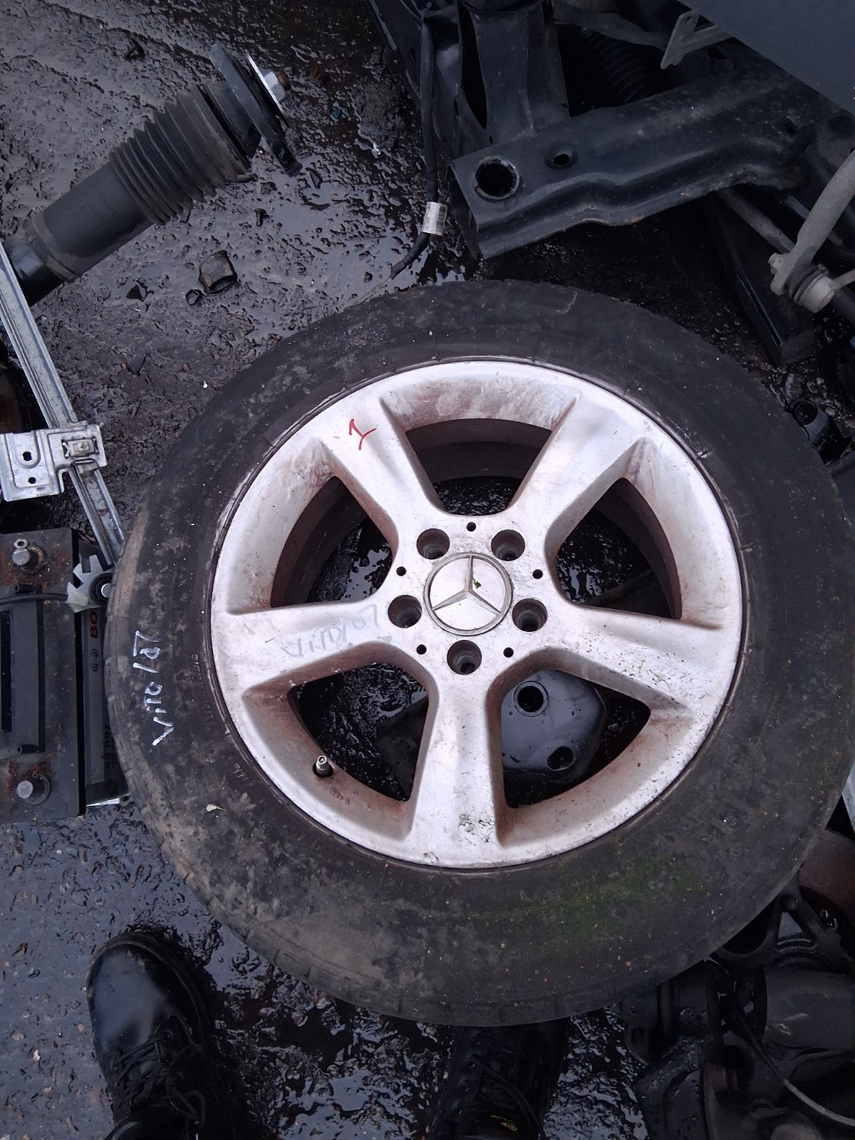 2007 MERCEDES BENZ VITO W639 16 INCH ALLOY WHEEL WITH TYRE 205/65R16