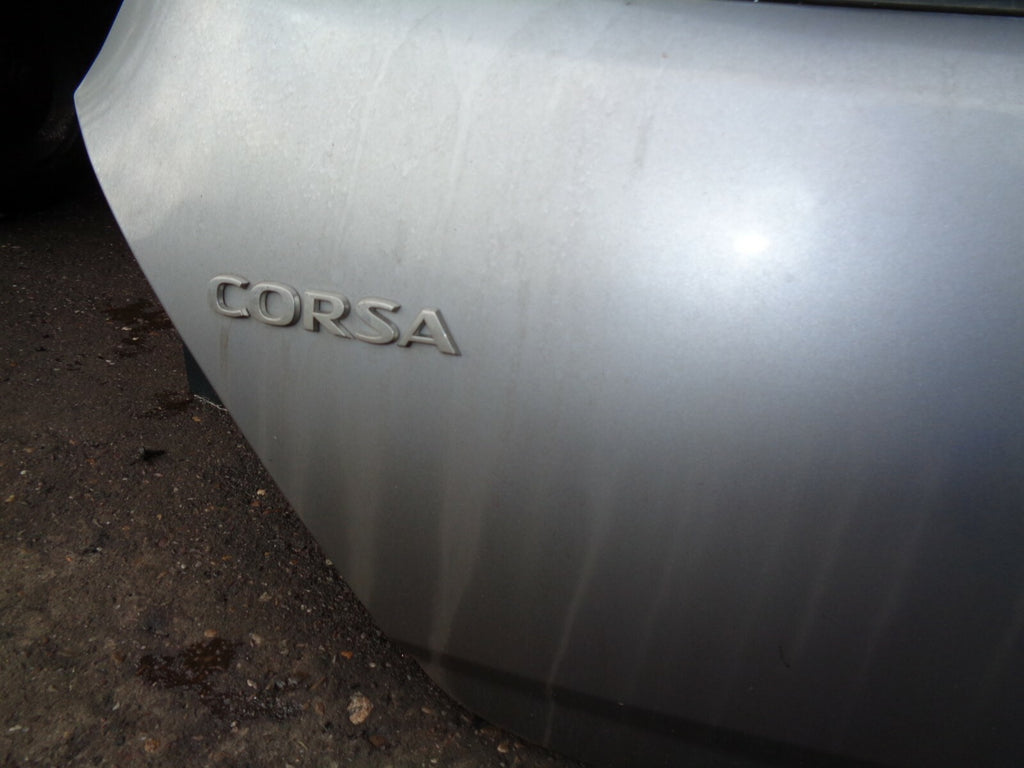 VAUXHALL CORSA D 2008 REAR COMPLETE TAILGATE SILVER